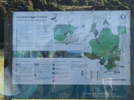 Akatarawa Forrest sign